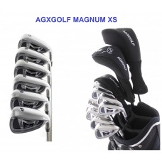 MEN'S RIGHT HAND MAGNUM XS EDITION GOLF CLUB SET w460 DRIVER +3w+ #3 HYBRID+ 5-PW+PUTTER: OPTION TO INCLUDE STAND BAG